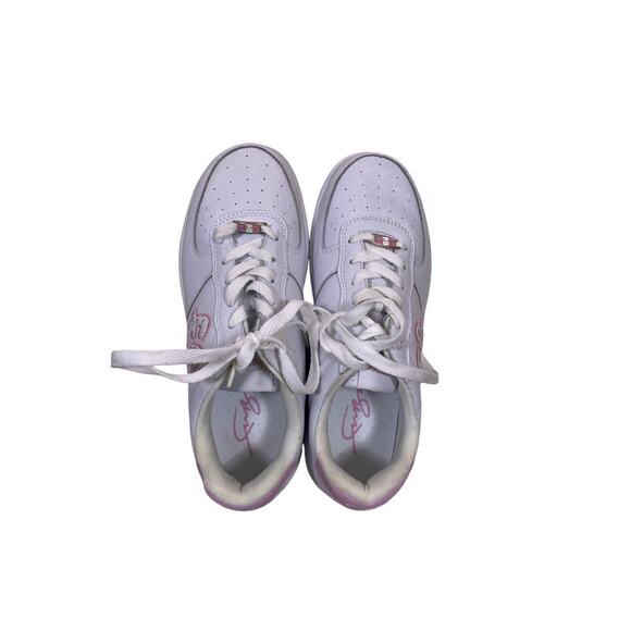 FUBU Y2K Rhinestone Sneakers Women’s Size 8.5 Embroidered Retro Streetwear Shoes - Picture 5 of 8